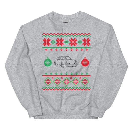 Porsche 911 Ugly Sweater - Holiday Fashion for Car Enthusiasts!