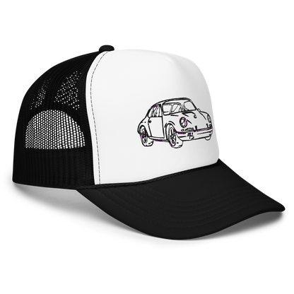 Porsche 911 Outlaw Foam Trucker Hat - Bexco Automotive