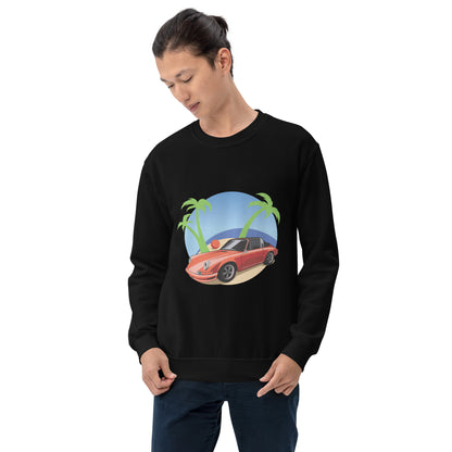 Beach Cruiser Porsche 911 Targa Sweatshirt - Bexco Automotive