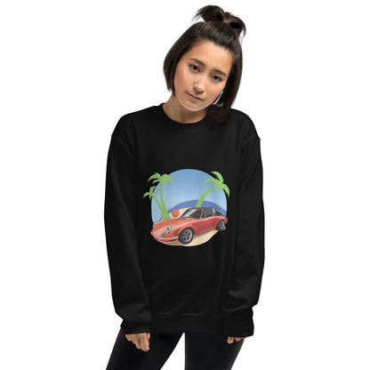 Beach Cruiser Porsche 911 Targa Sweatshirt - Bexco Automotive