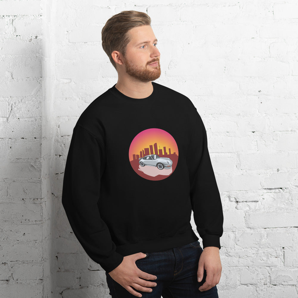 Classic Porsche 993 Inspired Sweatshirt: A Tribute to 90's Sports Car Legend - Bexco Automotive