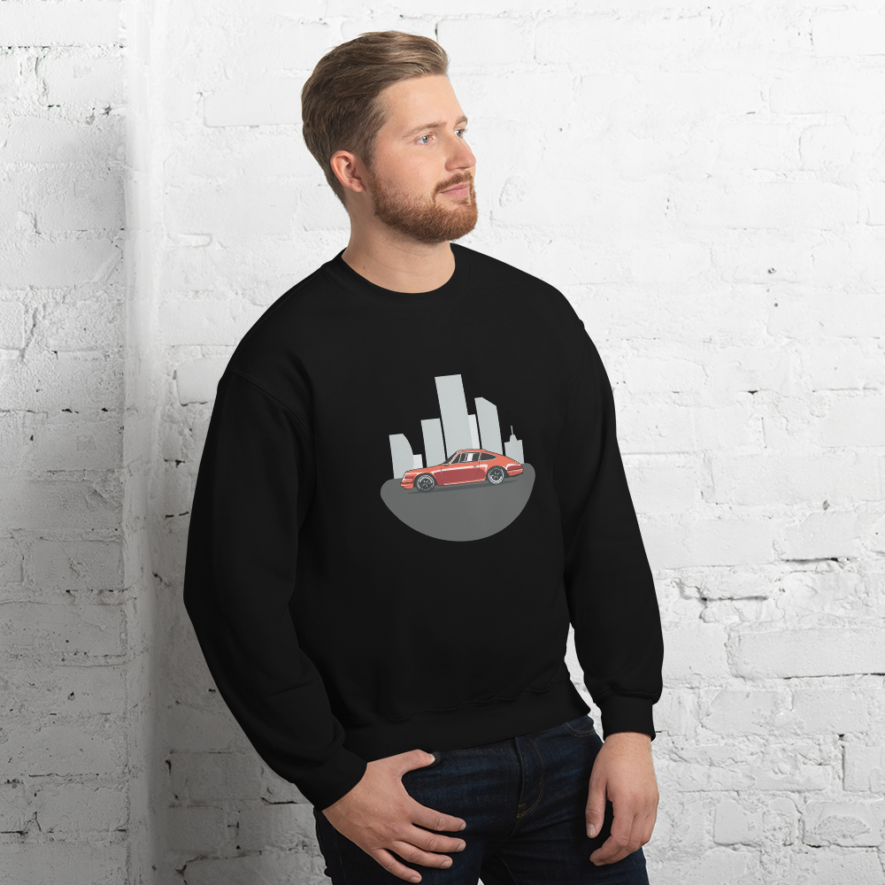 City Cruiser Porsche 911 Retro Sweatshirt - Bexco Automotive