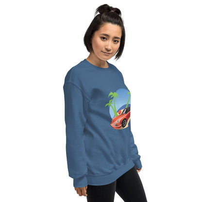 Beach Cruiser Porsche 911 Targa Sweatshirt - Bexco Automotive