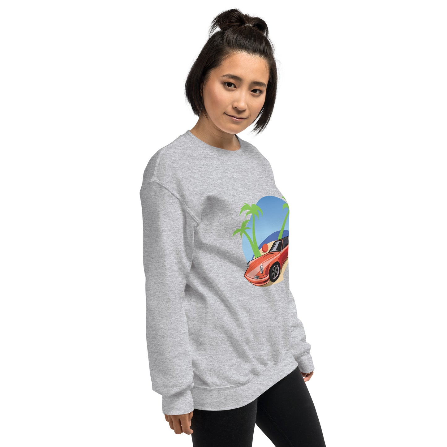 Beach Cruiser Porsche 911 Targa Sweatshirt - Bexco Automotive