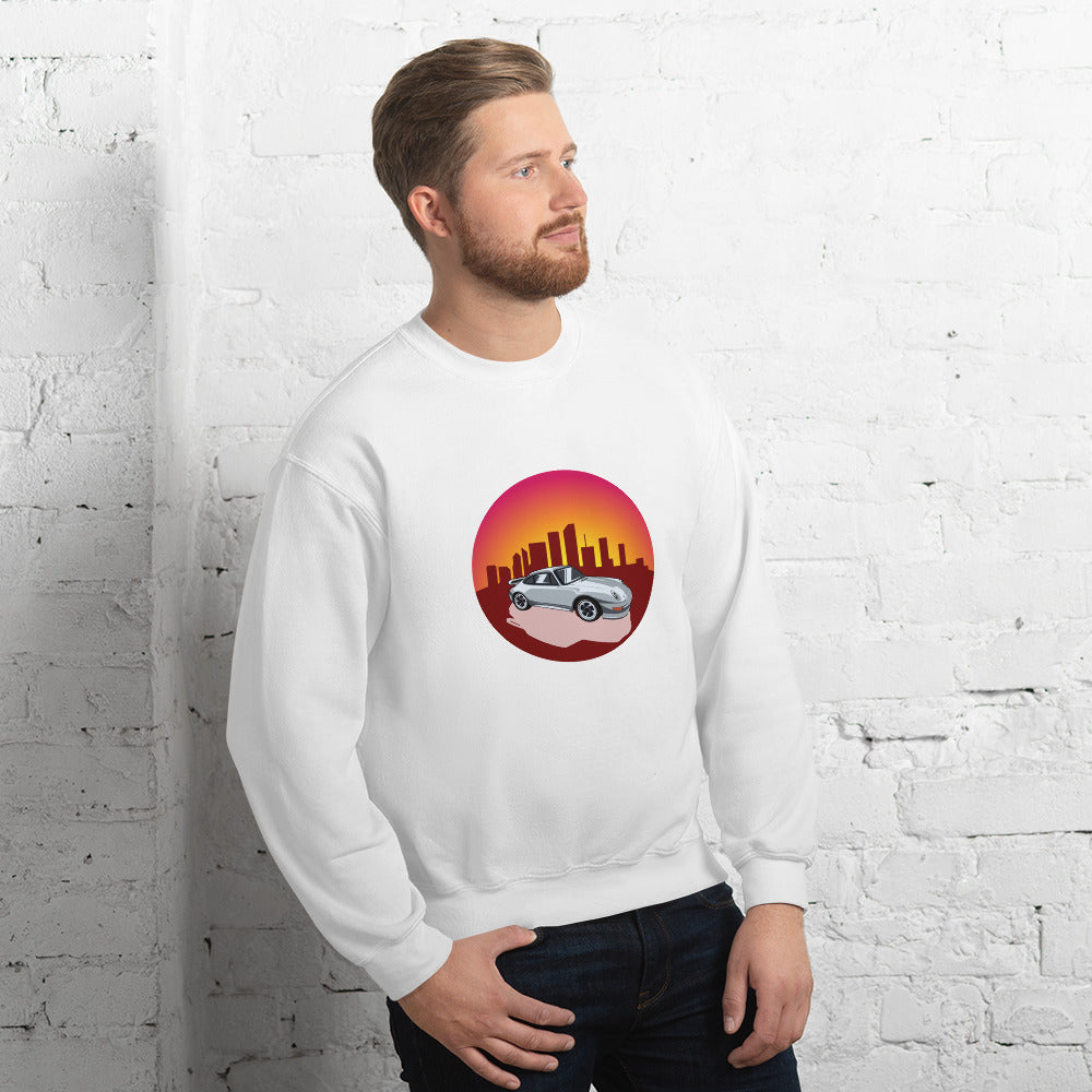 Classic Porsche 993 Inspired Sweatshirt: A Tribute to 90's Sports Car Legend - Bexco Automotive