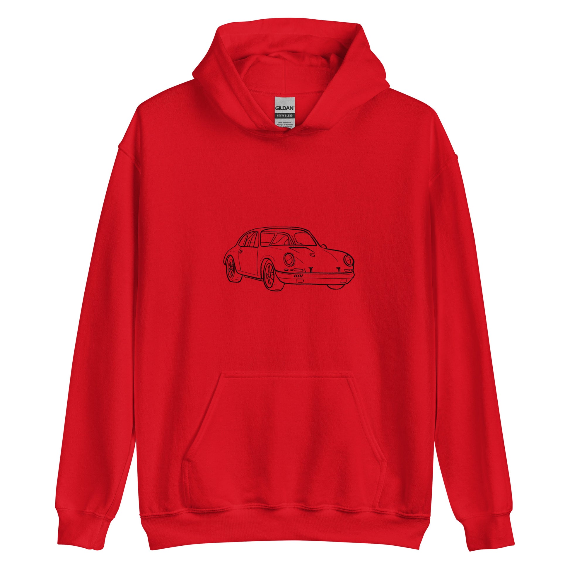 1967 Porsche 911R Hand Drawn Sweatshirt - Bexco Automotive