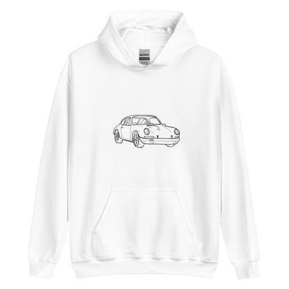 1967 Porsche 911R Hand Drawn Sweatshirt - Bexco Automotive